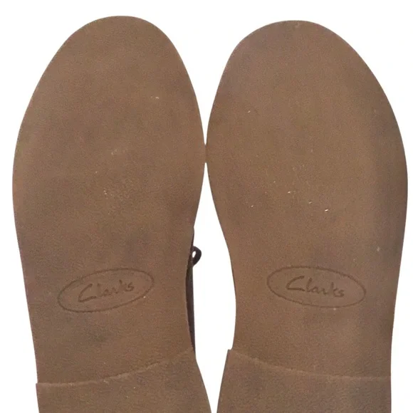 Clarks Bushacre 2 Dark Brown Leather Chukka Boots Size 10.5 Lace-up Ankle Boot - Picture 12 of 14